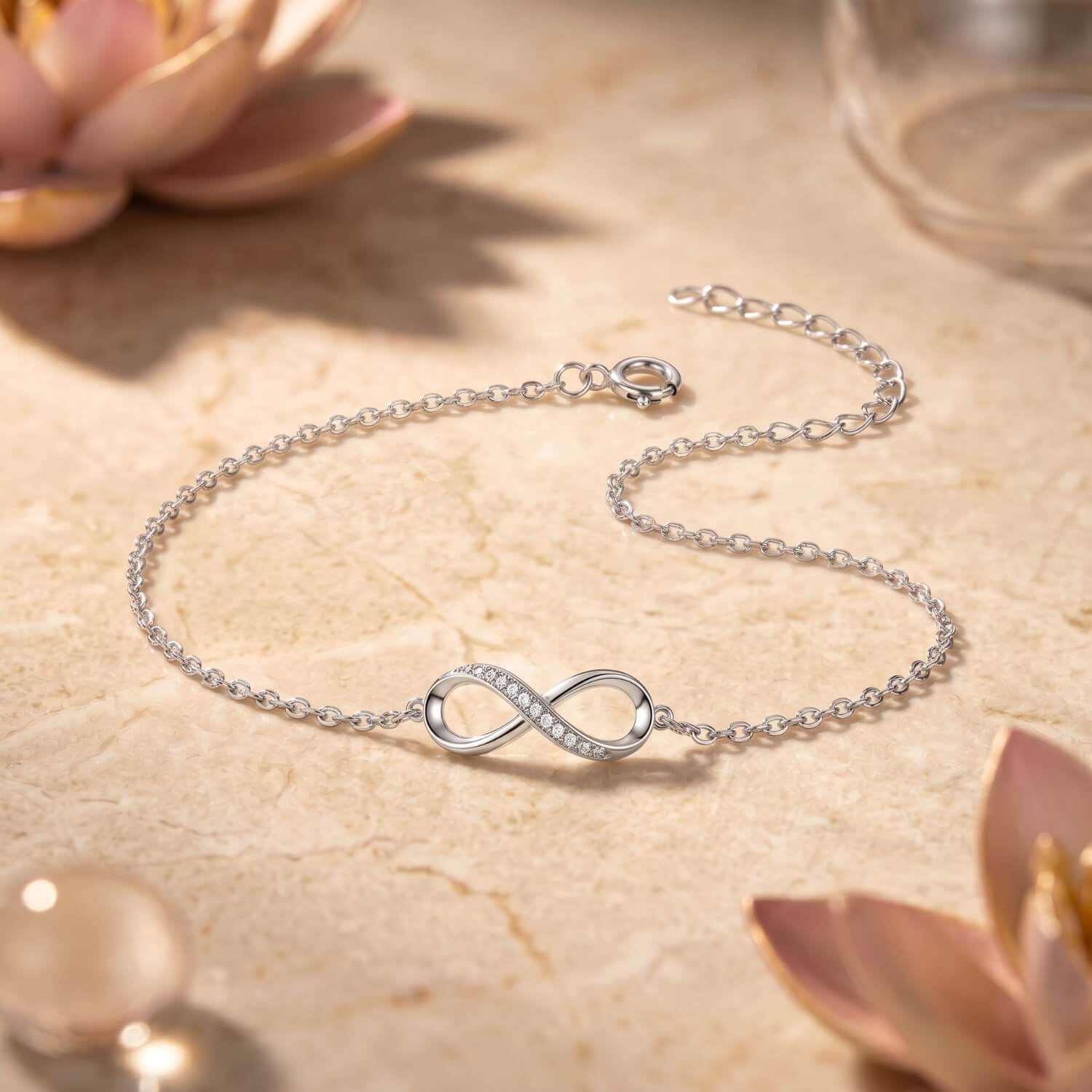 925 Sterling Silver Anklets for Women - Highspark