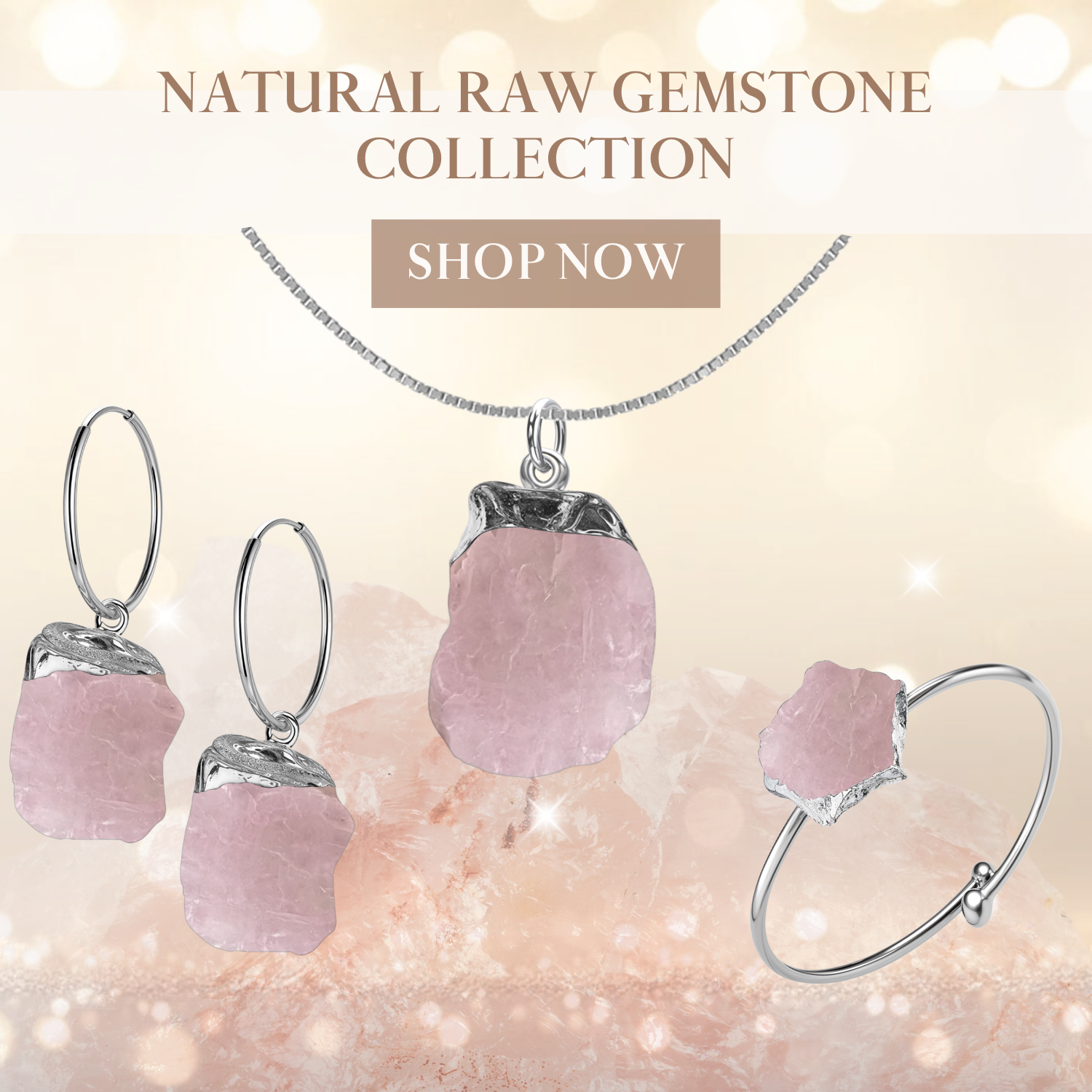 Natural Raw Gemstone Collection