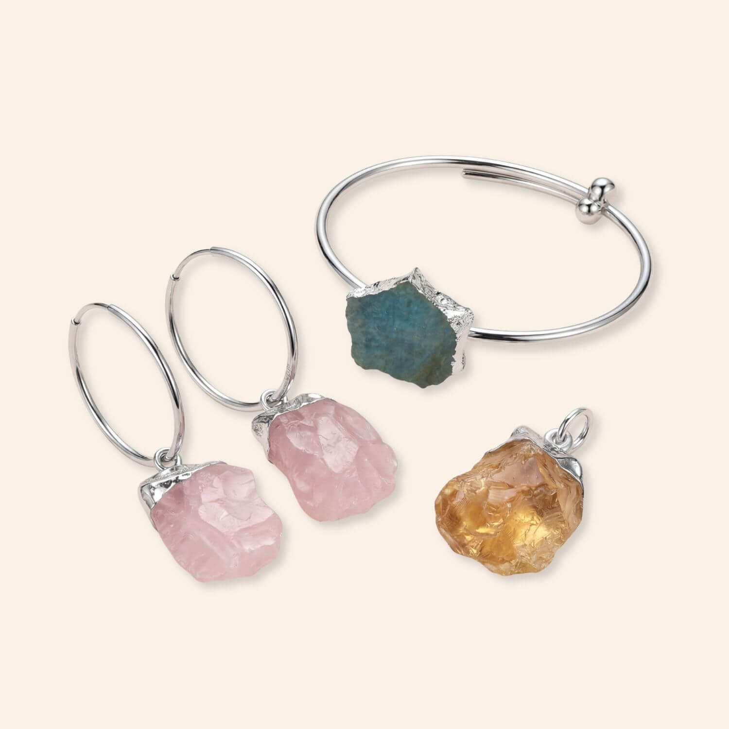 Natural Raw Gemstone Collection HighSpark