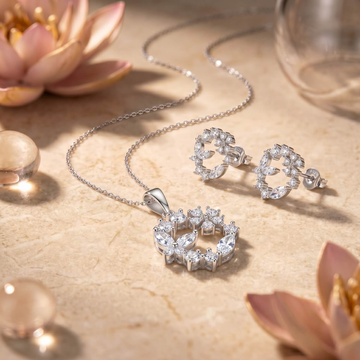 Silver Jewellery Sets - Highspark