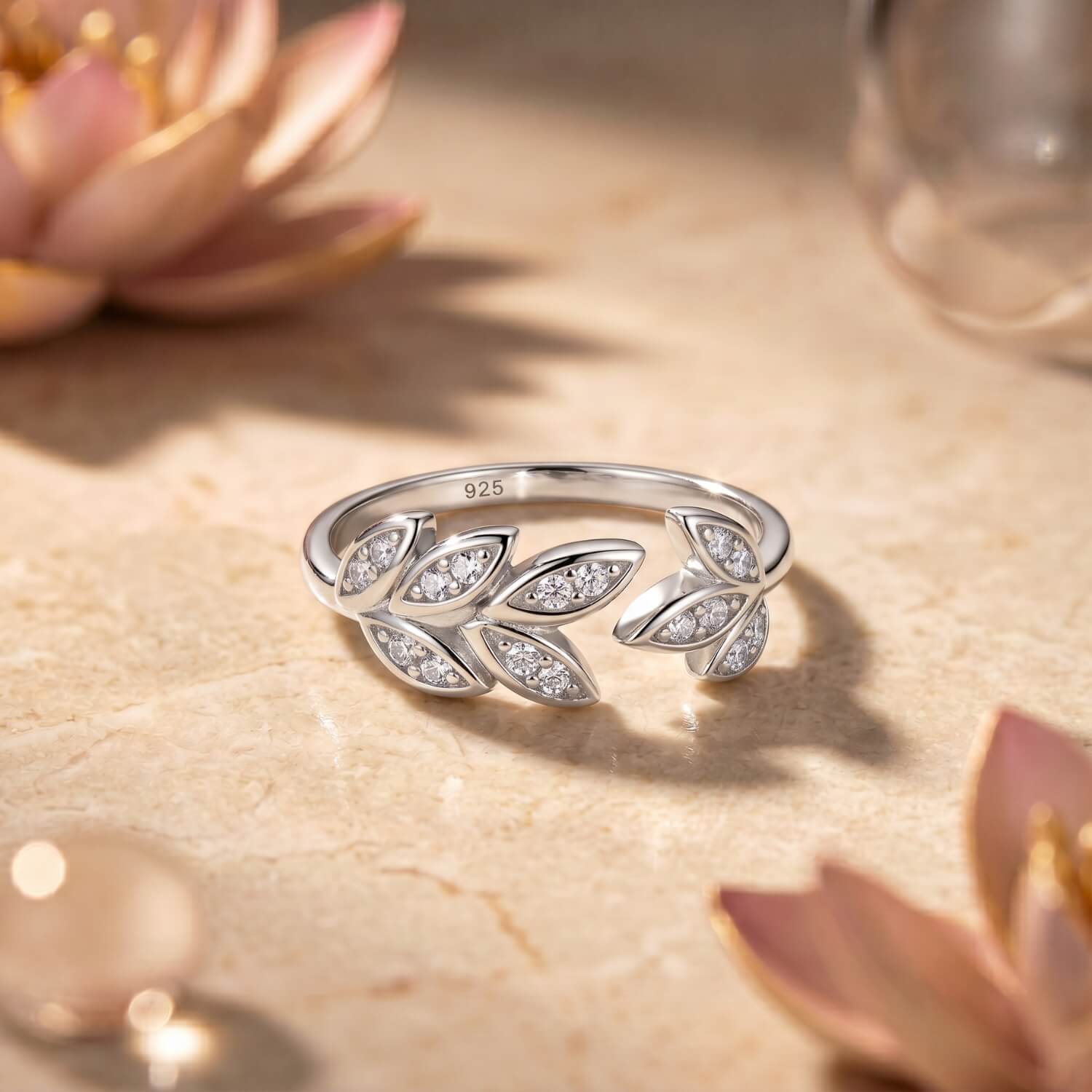 Adjustable Free Size Silver Rings - Highspark