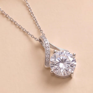 925 silver solitaire pendant with chain - pendants category