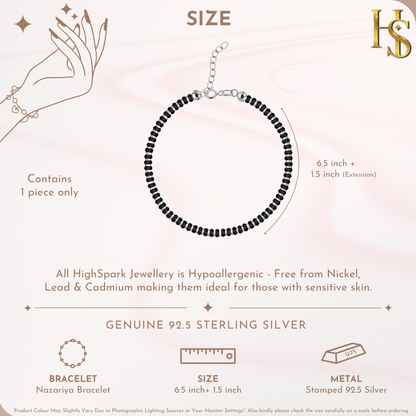 Nazariya Bracelet In 925 Sterling Silver For Women