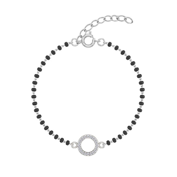 Circle Of Life Mangalsutra Bracelet For Women in 925 Sterling Silver