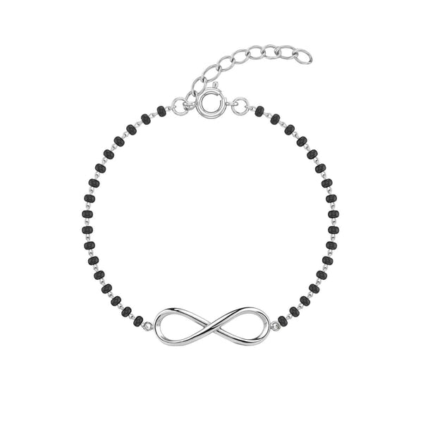 Eternal Infinity Mangalsutra Bracelet For Women in 925 Sterling Silver
