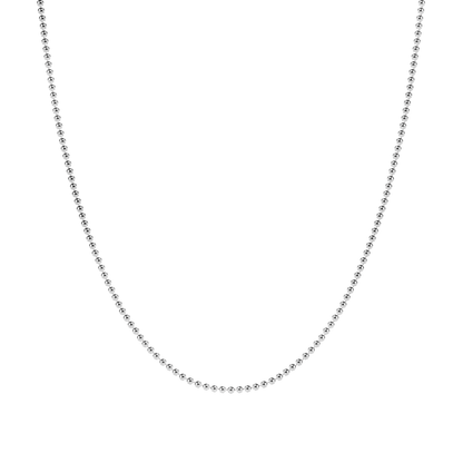 Ornate Orbit Ball Chain in 925 Sterling Silver For Women