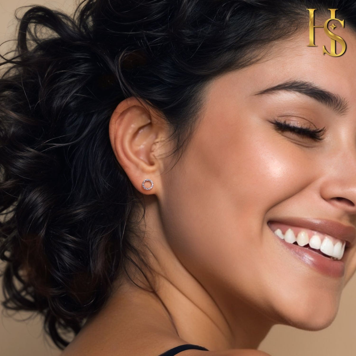 Circle of Life Earrings for Women in 925 Sterling Silver