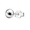Pure Silver Earrings for Men Ball Studs in 925 Sterling Silver