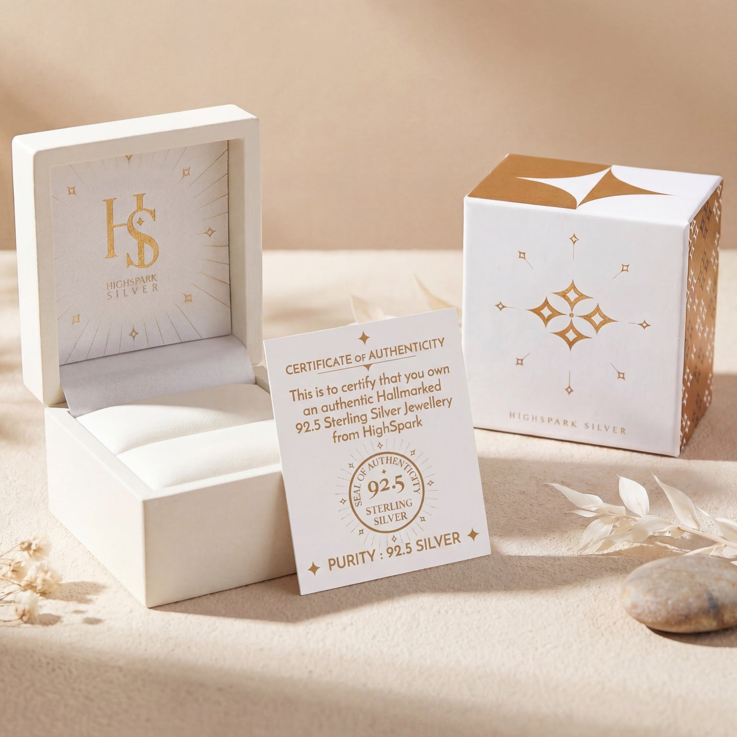 HighSpark premium gift box — included free with every order (not sold separately)