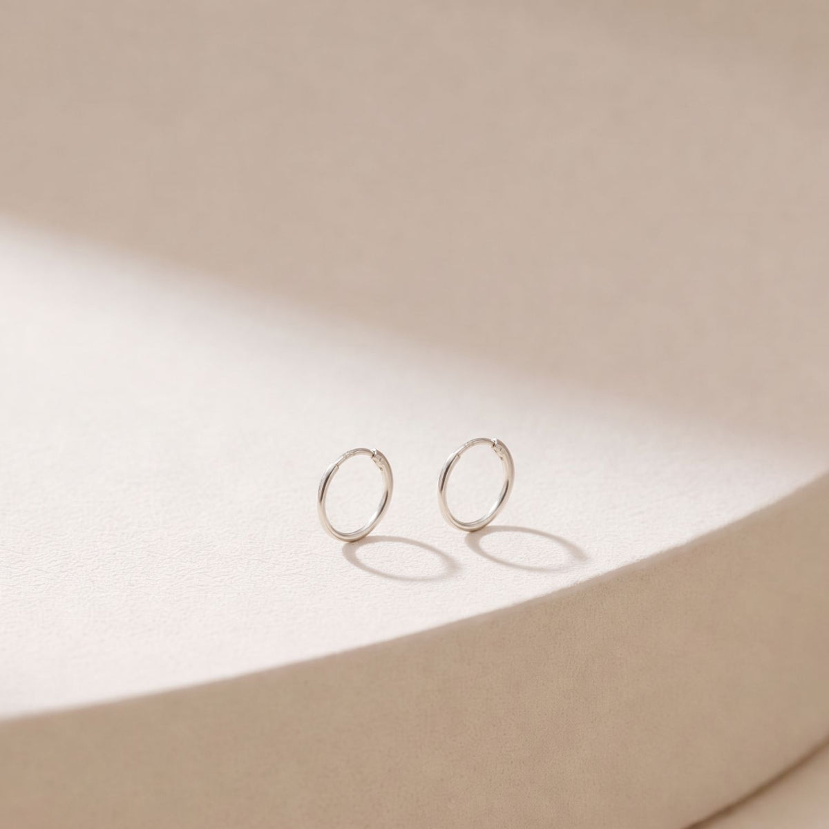 Silver Hoop Earrings | Classic 925 Sterling Silver Hoops