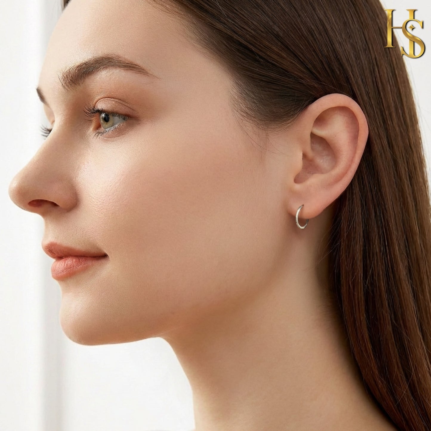 Silver Hoop Earrings | Classic 925 Sterling Silver Hoops