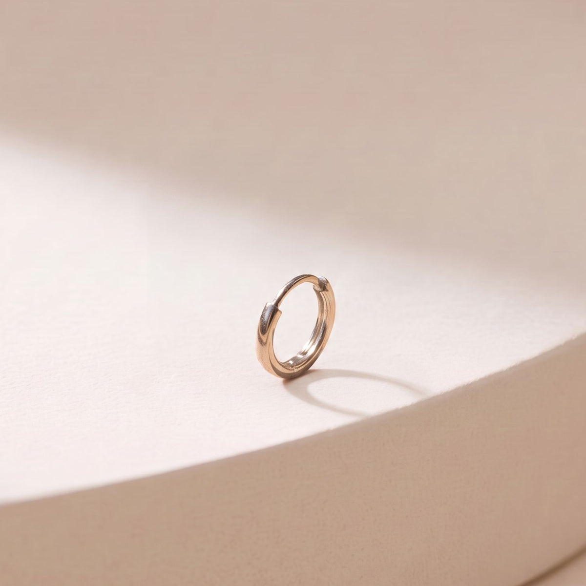Silver Hoops for Men | Thick 925 Sterling Silver Hoop Earrings