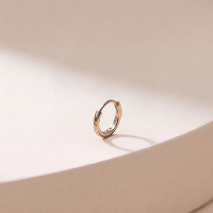 Silver Hoops for Men | Thick 925 Sterling Silver Hoop Earrings