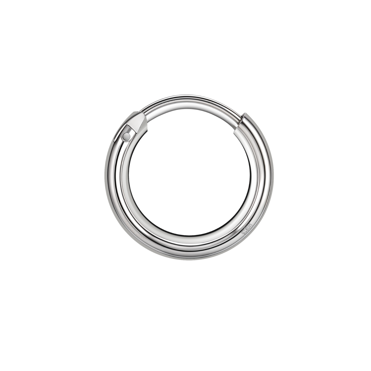 Silver Hoops for Men | Thick 925 Sterling Silver Hoop Earrings