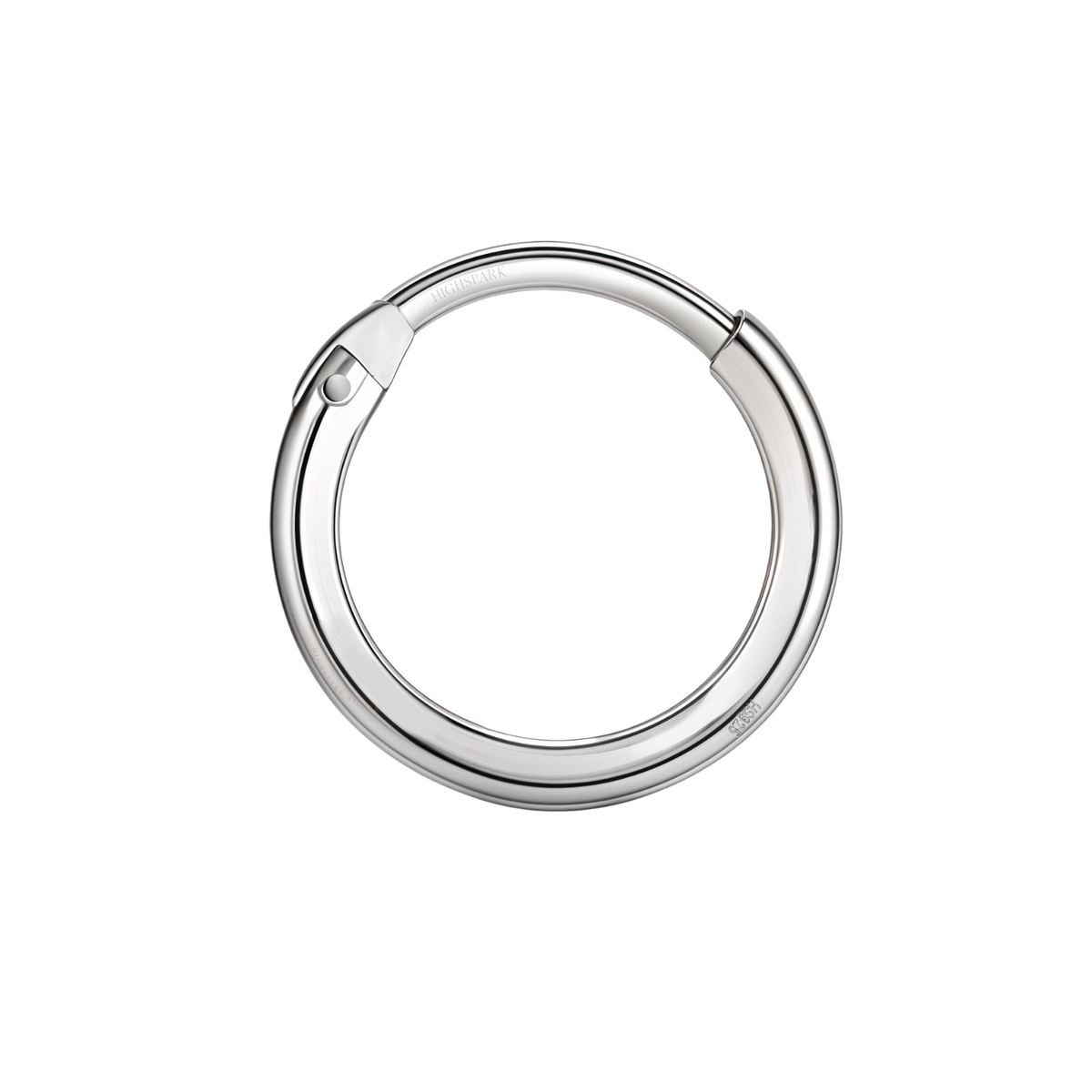 Silver Hoops for Men | Thick 925 Sterling Silver Hoop Earrings