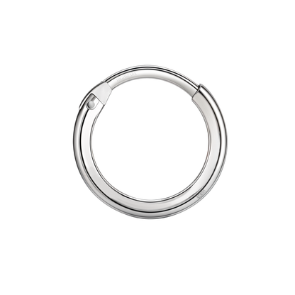Silver Hoops for Men | Thick 925 Sterling Silver Hoop Earrings