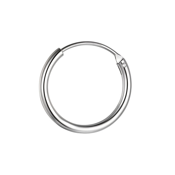🎁 Nose Ring in 92.5 Sterling Silver - Elegant Septum Ring / Nose Pin / Silver Nath