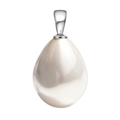 Divine Pearl Pendant in 925 Sterling Silver For Women