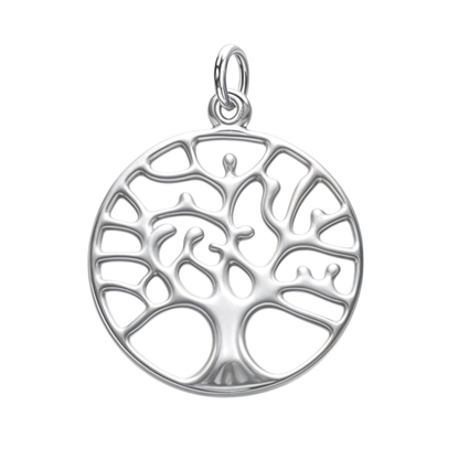 Tree of Life Pendant in 92.5 Sterling Silver For Women