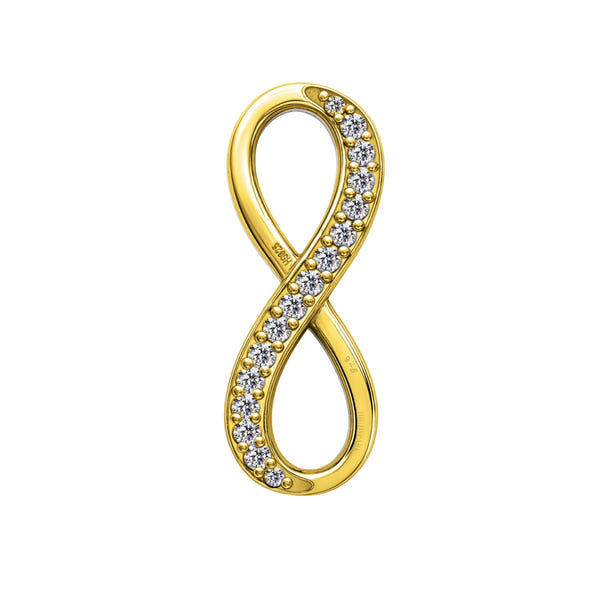 Limitless Infinity Pendant With Chain | Gold-Plated Sterling Silver