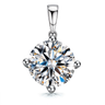 Sparkling Birthstone Pendant for Women in 925 Sterling Silver