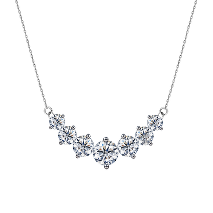 Solitaire Necklace in 92.5 Sterling Silver With Diamond like Brilliance Swiss Zirconia