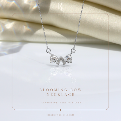 Celestial Ribbon Solitaire Necklace in 92.5 Sterling Silver With Diamond like Brilliance Zirconia