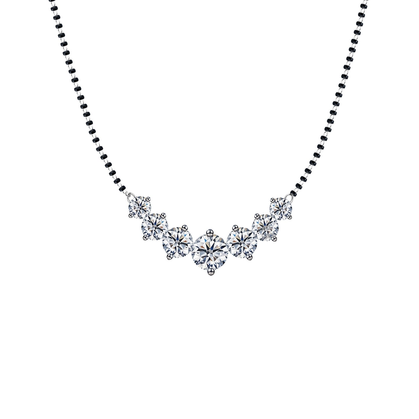 Starry Constellation Mangalsutra Necklace in 925 Sterling Silver For Women