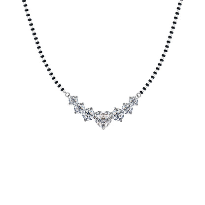 Hearty Constellation Mangalsutra Necklace in 925 Sterling Silver For Women