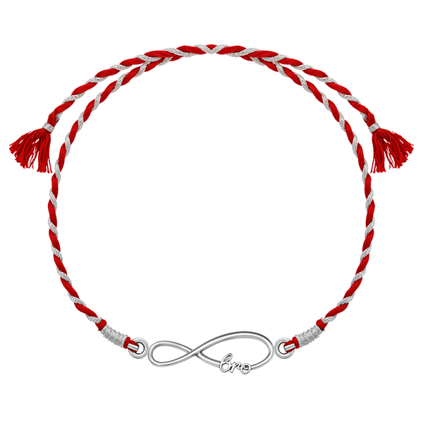 Infinity Bond Silver Rakhi for Brother – 925 Sterling Silver