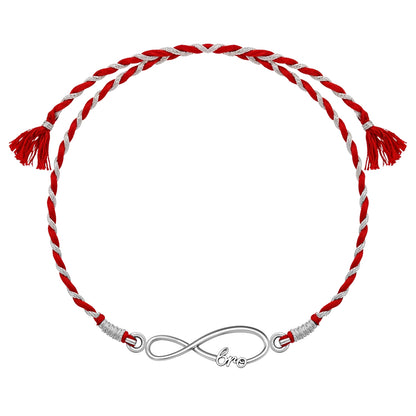 Infinity Bond Silver Rakhi for Brother – 925 Sterling Silver