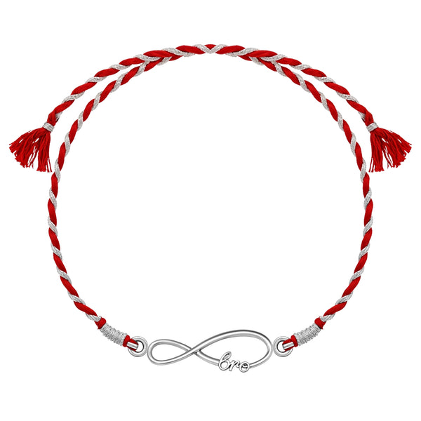 Infinity Bond Silver Rakhi for Brother – 925 Sterling Silver