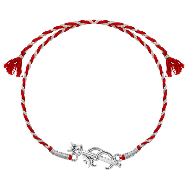 Om Trishul Silver Rakhi for Brother – 925 Silver