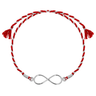 Infinity Blessings Silver Rakhi for Brother – 925 Sterling Silver