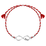 Infinity Love Silver Rakhi for Brother – 925 Sterling Silver