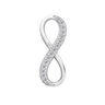Limitless Infinity Pendant in 925 Sterling Silver for Women