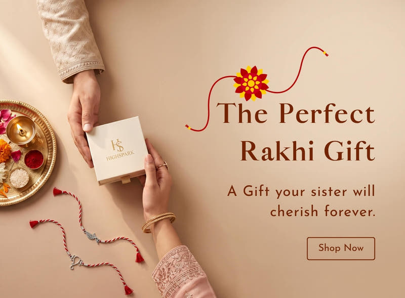 The perfect rakhi gift - silver jewellery gift box for your sister