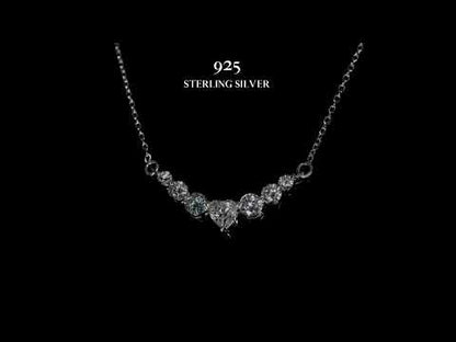 Hearty Constellation Solitaire Necklace in 92.5 Sterling Silver With Diamond like Brilliance Zirconia