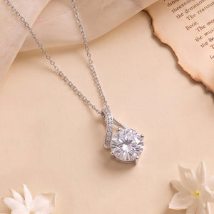 925 silver solitaire pendant with chain - pendants category