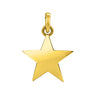 Stellar Star Pendant Gold-Plated Necklace in 925 Sterling Silver