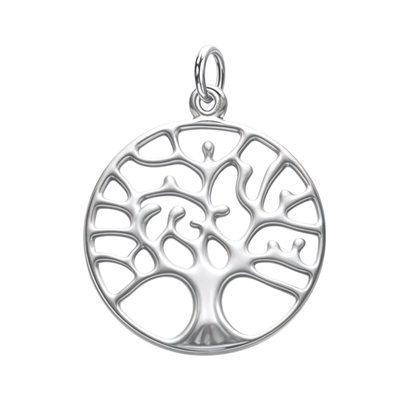 Tree of Life Pendant in 92.5 Sterling Silver For Women HighSpark