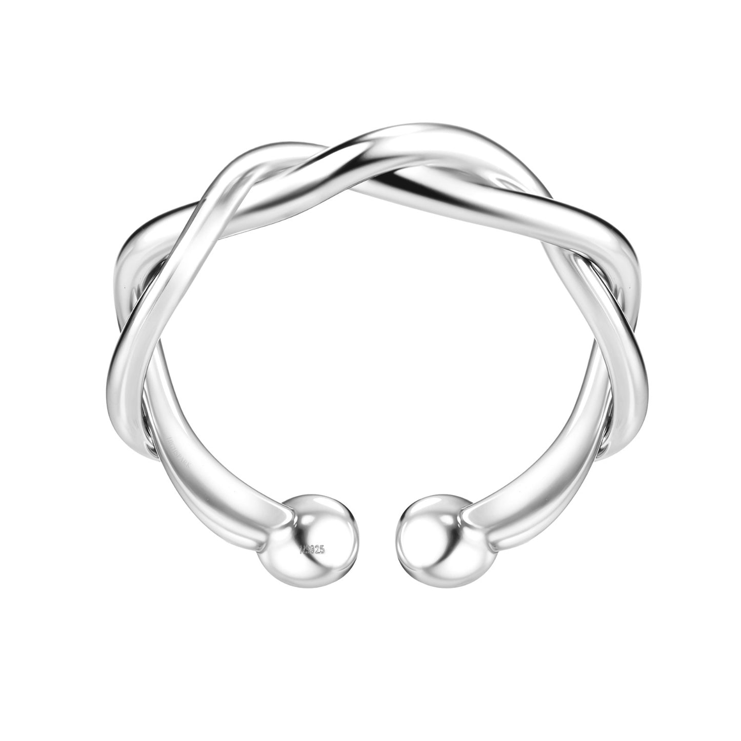 Twirling Nose Ring in 925 Sterling Silver For Women HighSpark