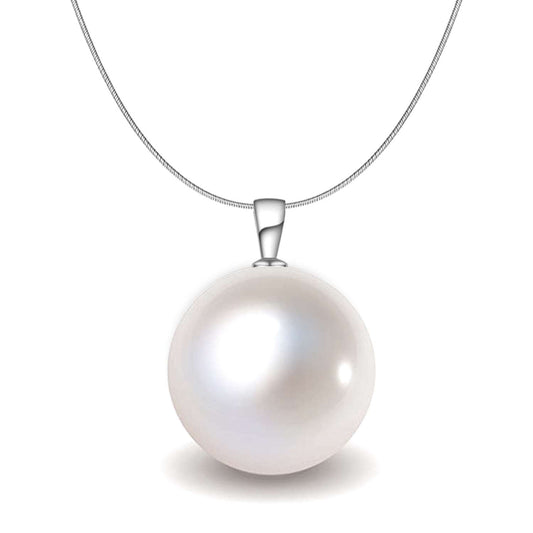 Pearl Pendant Chain with Brilliant Lustre South Sea Pearl