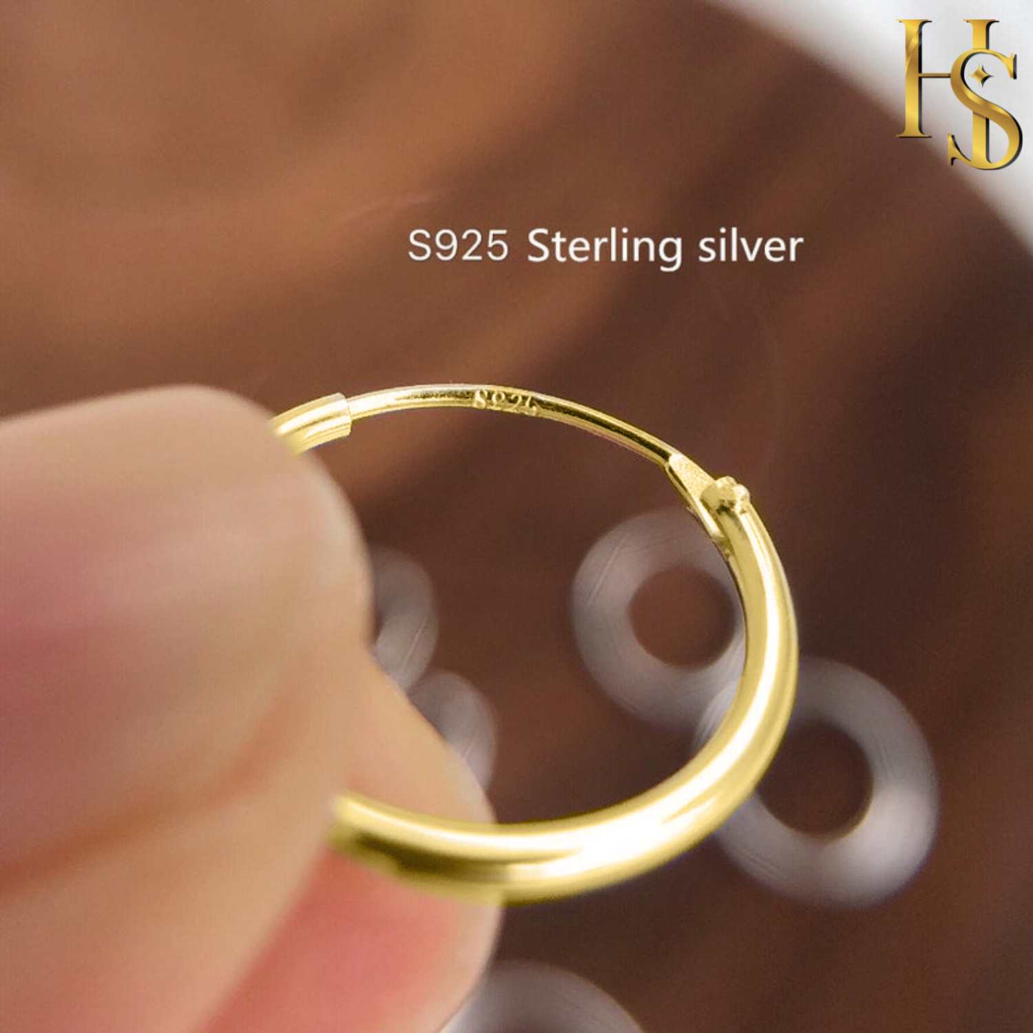 Mini Earrings Earrings Gold Color | Bamboo Heart Earrings Mini - Small  Heart Stud - Aliexpress