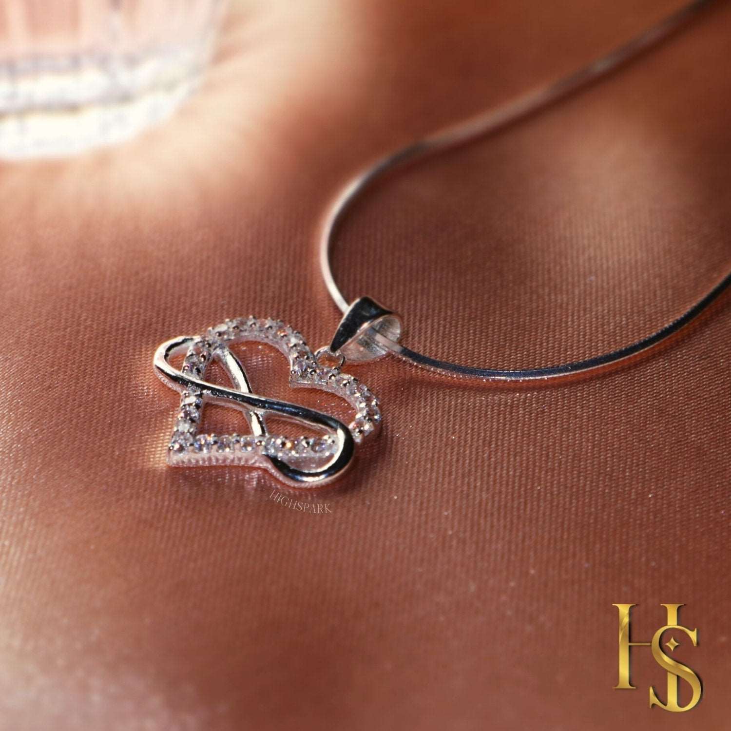 Infinite love sale pendant